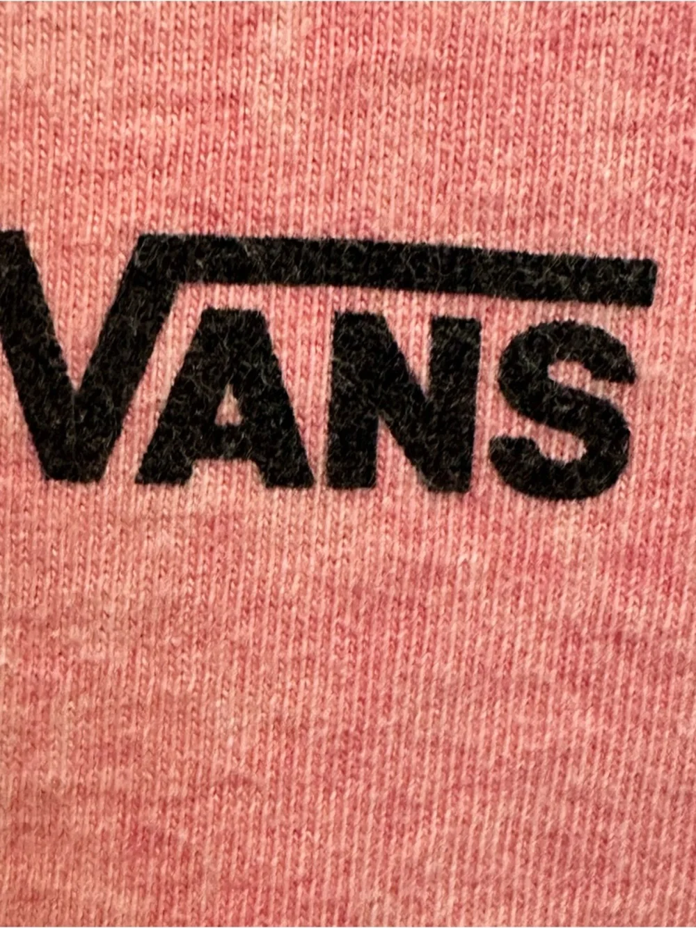 Vans Pink Acid Wash Short Sleeve Tied Knot Pullover Top Women’s Size Small - Picture 6 of 7